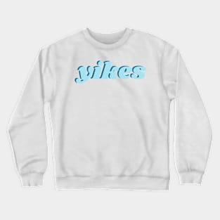 yikes-aqua Crewneck Sweatshirt